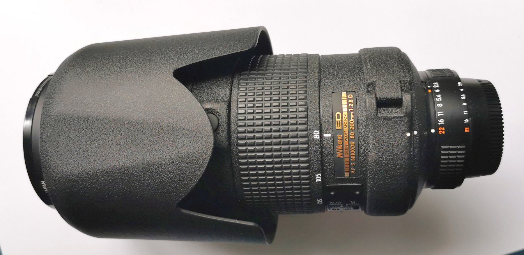 Nikkor Objectifs: Nikon ED AF-S 80-200mm 1:2,8D mit UV-Filter – D'occasion à Aadorf par Chnorli-Furz 1