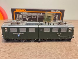 Bemo 1254/6 E-Lok Disentis RhB H0m