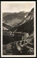 AK Albulabahn, Panorama mit Viadukten