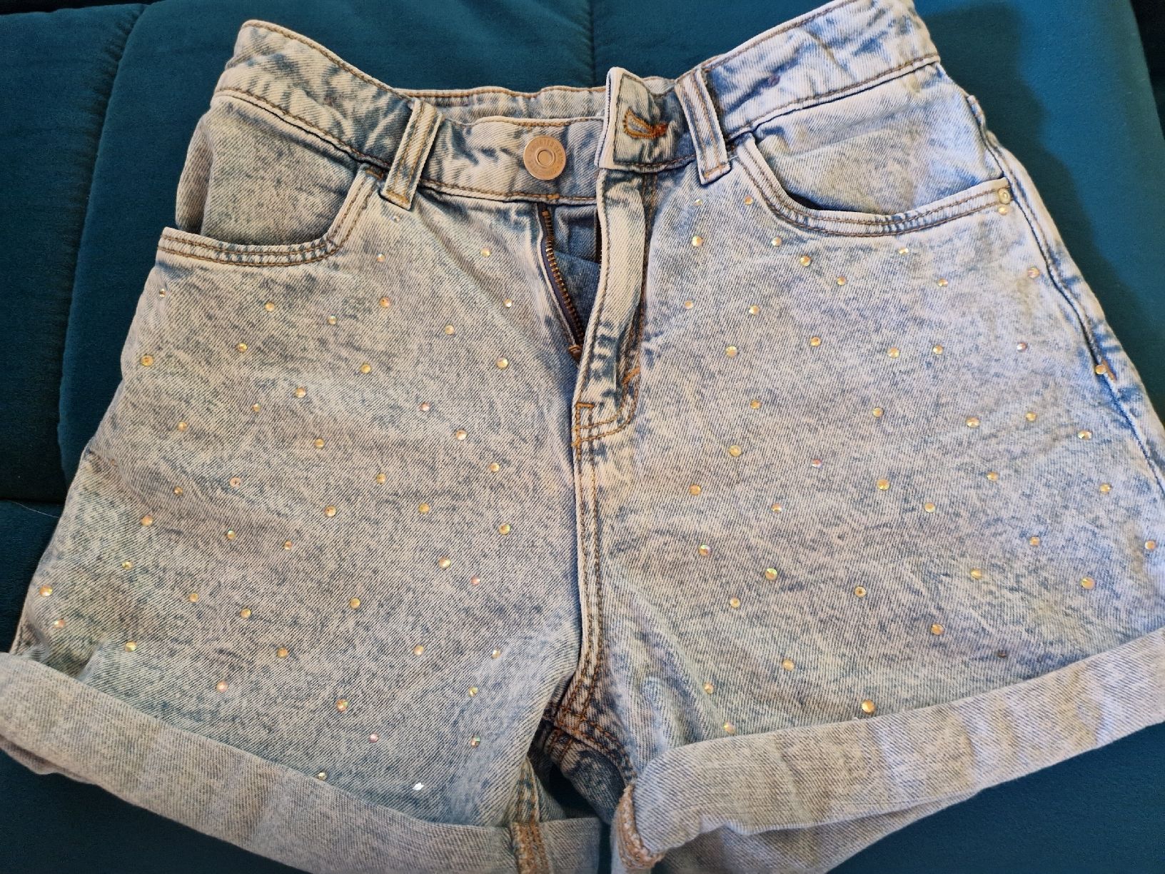 C&A Pantaloni: Jeans Shorts C&A , Gr.152 – Usato da Jaun venduto da RD03