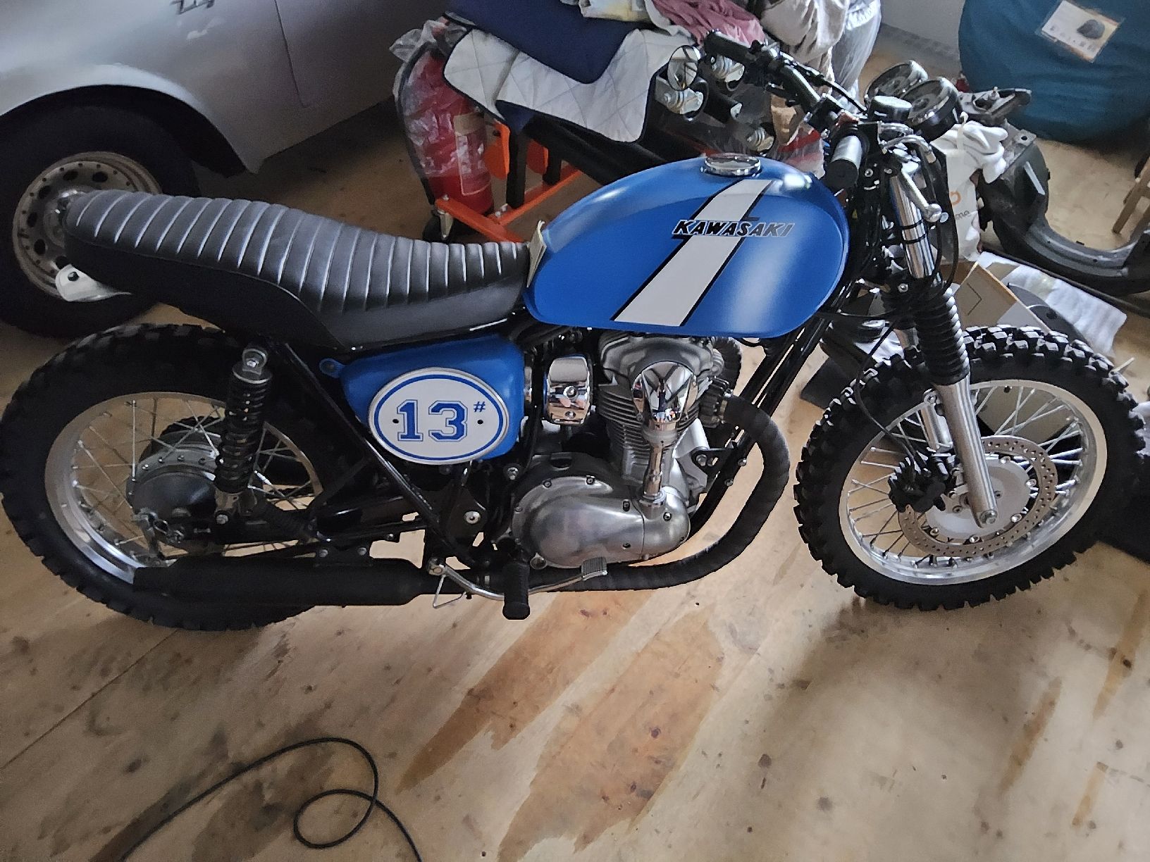 Strada: Scrambler Kawasaki W800 – Usato da Tägerschen venduto da Amadeus67 4