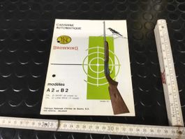 WAFFEN ANLEITUNG BROWNING A2 ET B2  22 SHORT/LONG RIFLE