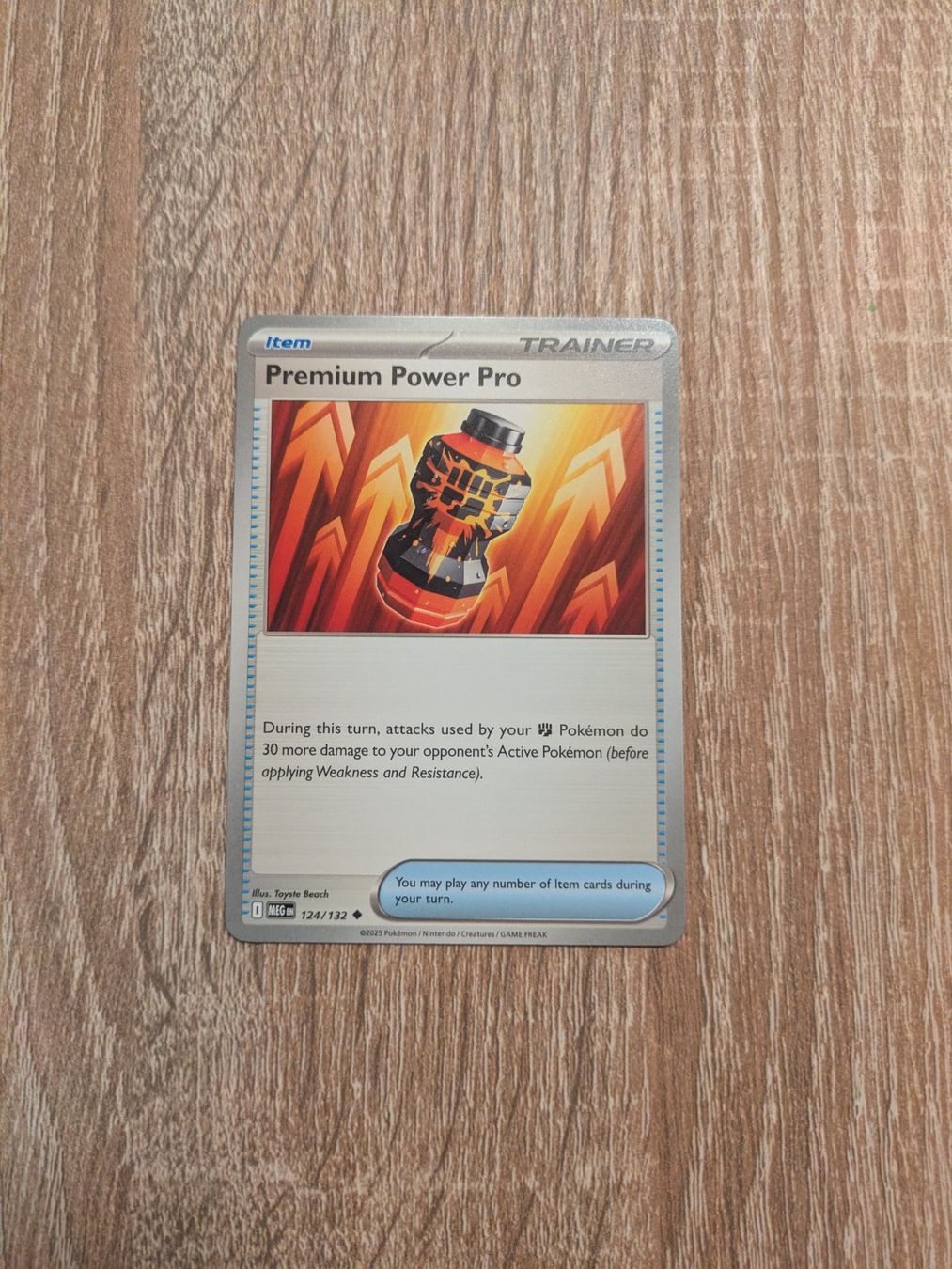 Pokémon Carte collezionabili: PREMIUM POWER PRO, MEGA EVOLUTION 124, 2025, UNC, ENG, NM/MT – Usato da Losone venduto da AlpineLayer