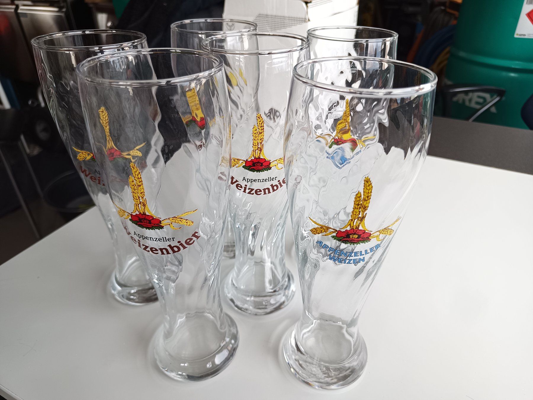 Bicchieri: Appenzeller Weizenbier Gläser – Usato da Oberegg venduto da 19franzi94 1