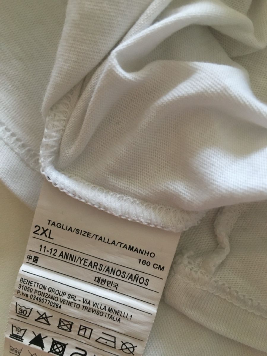Benetton Camicette, T-shirt & Top: Benetton - manches longues - 11-12 ans – Usato da Geneve venduto da maremonte 4