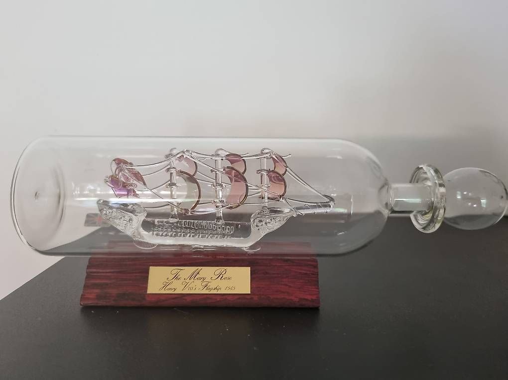Bottiglie: Hochwertig Antique Schiff in Glasflache – Usato da Baar venduto da snollub 4