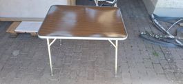 Vintage camping Tisch