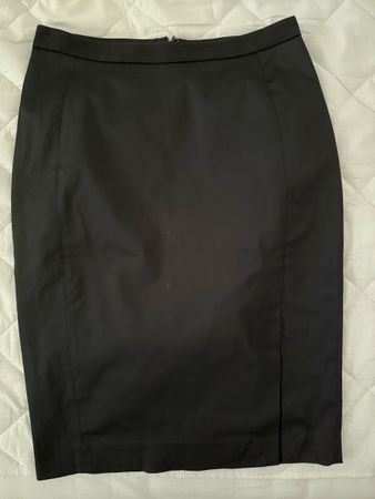 Mango Eleganter Business Rock schwarz