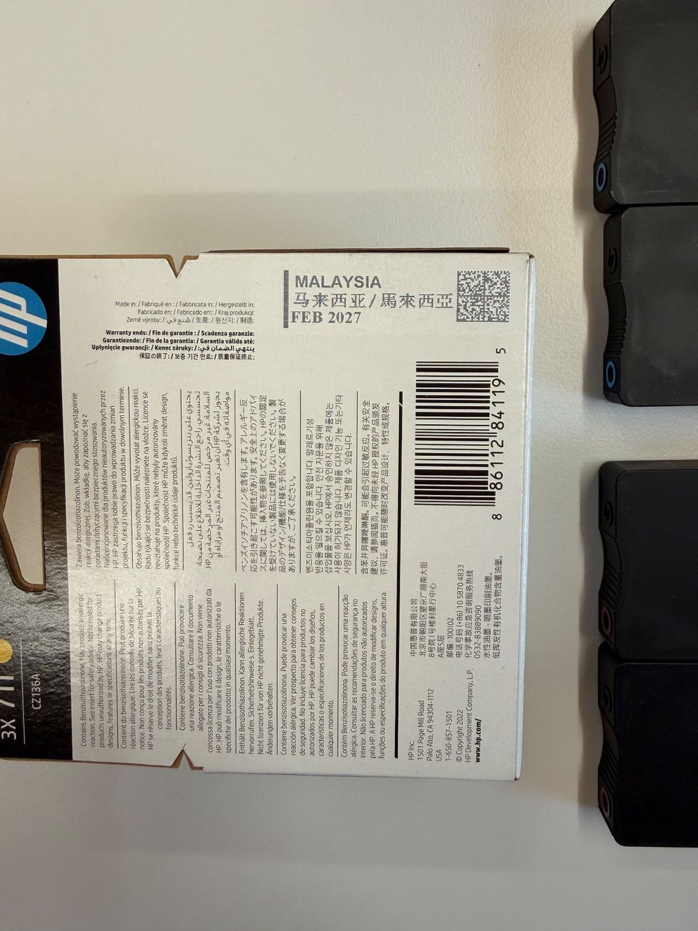 Hewlett Packard Cartucce per stampanti & toner: HP Designjet 711 Tintenpatronen – Nuovo e nell'imballaggio originale da Chur venduto da F_Bonderer 2