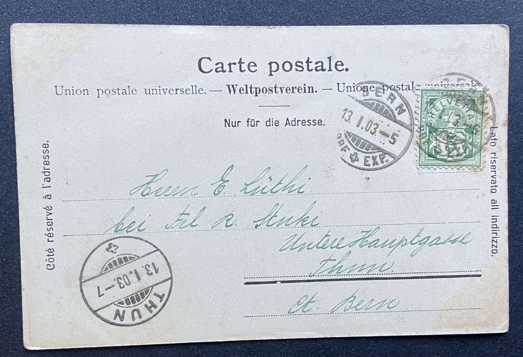 Cartes postales: AK Bern das Münster – D'occasion à Böckten par Hansi36 1