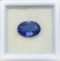 1x Tanzanite ovale 11x8 mm 3.23 ct - Valeur 374.- Fr.