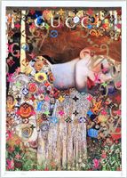 Death NYC Ltd Ed Pop Art Druck " Vuitton Gucci Klimt