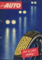 Das Auto Nr. 1 - 1951 - Auto Magazin - Sammlerstück