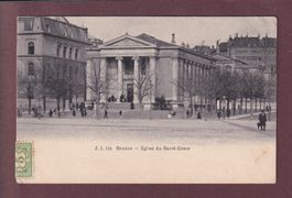 GENEVE - Eglise du Sacré-Cœur - 1907