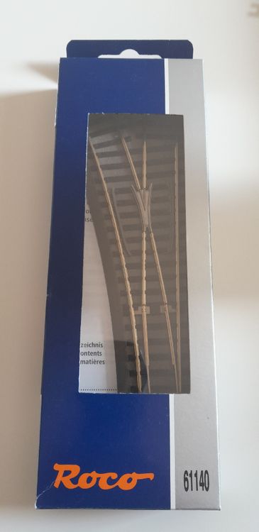 Aiguillage Courbe Gauche Roco H0 – Réf 42568 – R9/10 – Occasion Voie Ferrée Modélisme