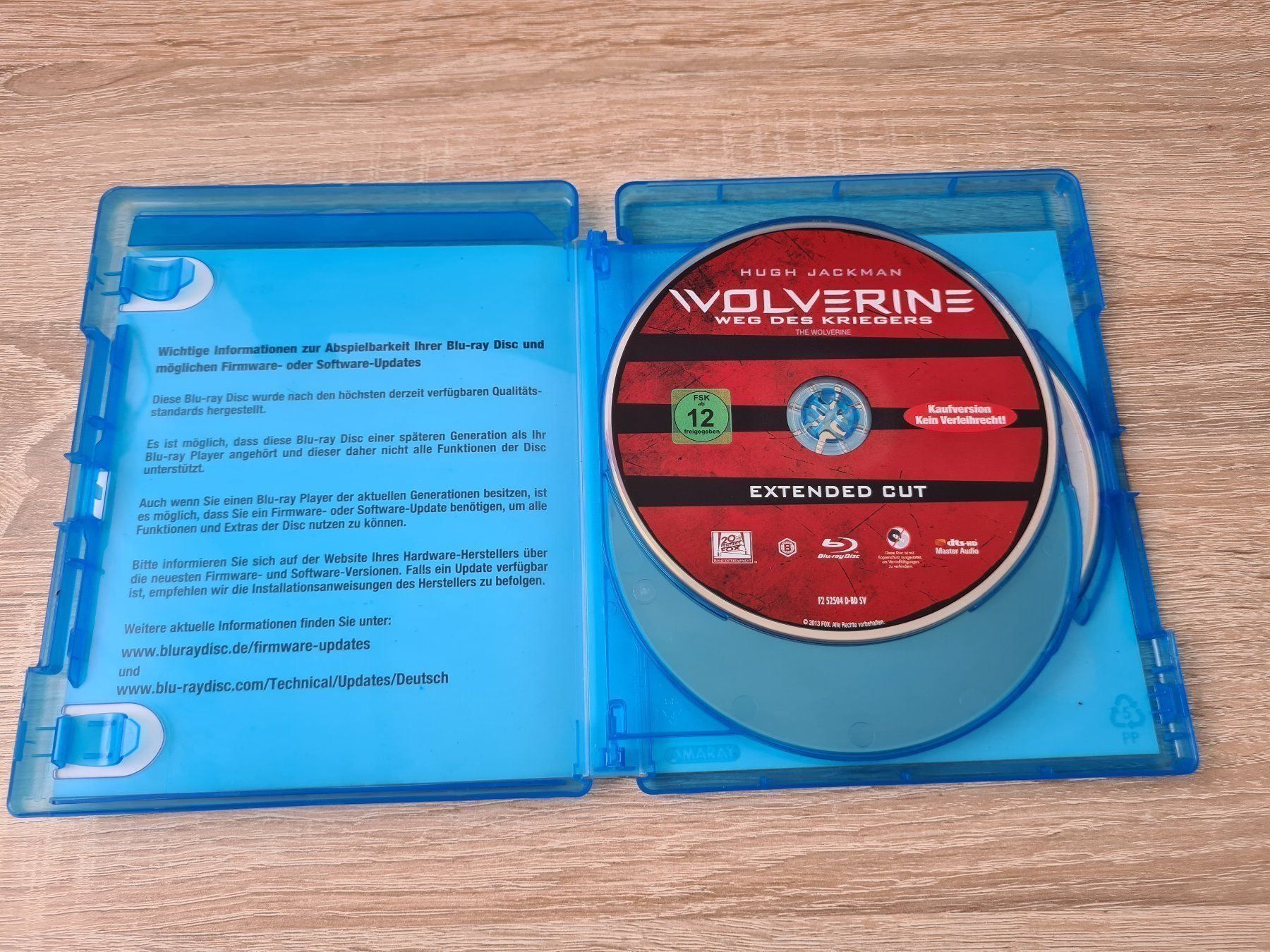 Alle DVDs: Wolverine 3D (3 Disk) - Blu-Ray – Gebraucht aus Carouge GE von Franllo 4