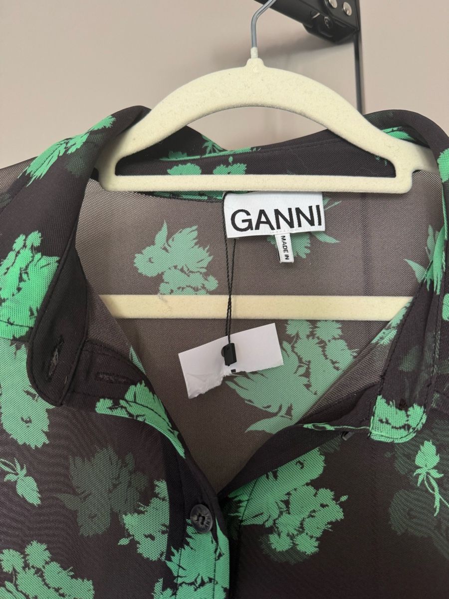 Ganni Camicette: GANNI transparent mesh shirt – Nuovo (secondo la descrizione) da Zürich venduto da di_archive 9