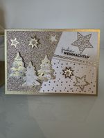 Weihnachtskarte handgemacht ✨