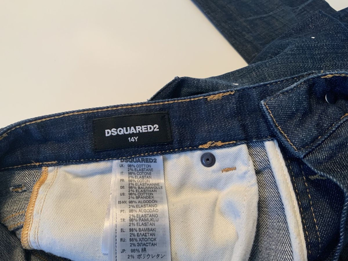 Dsquared2 Pantaloni: Jeans, DSQUARED2, Knaben, 14Y, SUPERCOOL – Usato da Stäfa venduto da sylla73 7