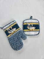 Vintage Topfhandschuh/Topflappen-Set aus den 1990er Jahren