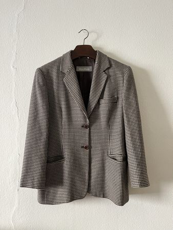Veste MaxMara Pied-de-poule taille 38