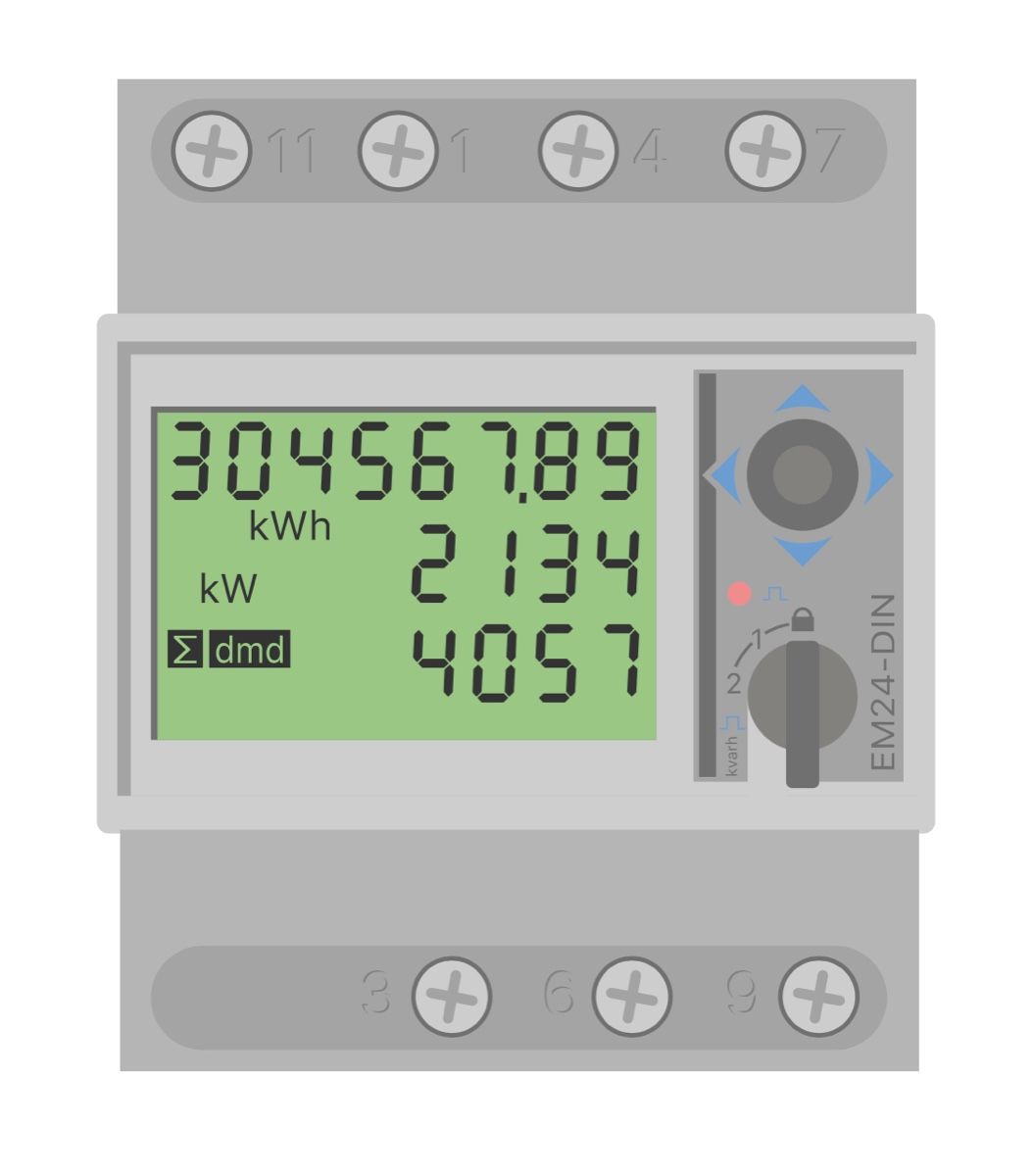 Victron Misurare: Victron Energiezähler EM24, 3-Phasen, Top Zustand! – Nuovo e nell'imballaggio originale da Seon venduto da Mexo71