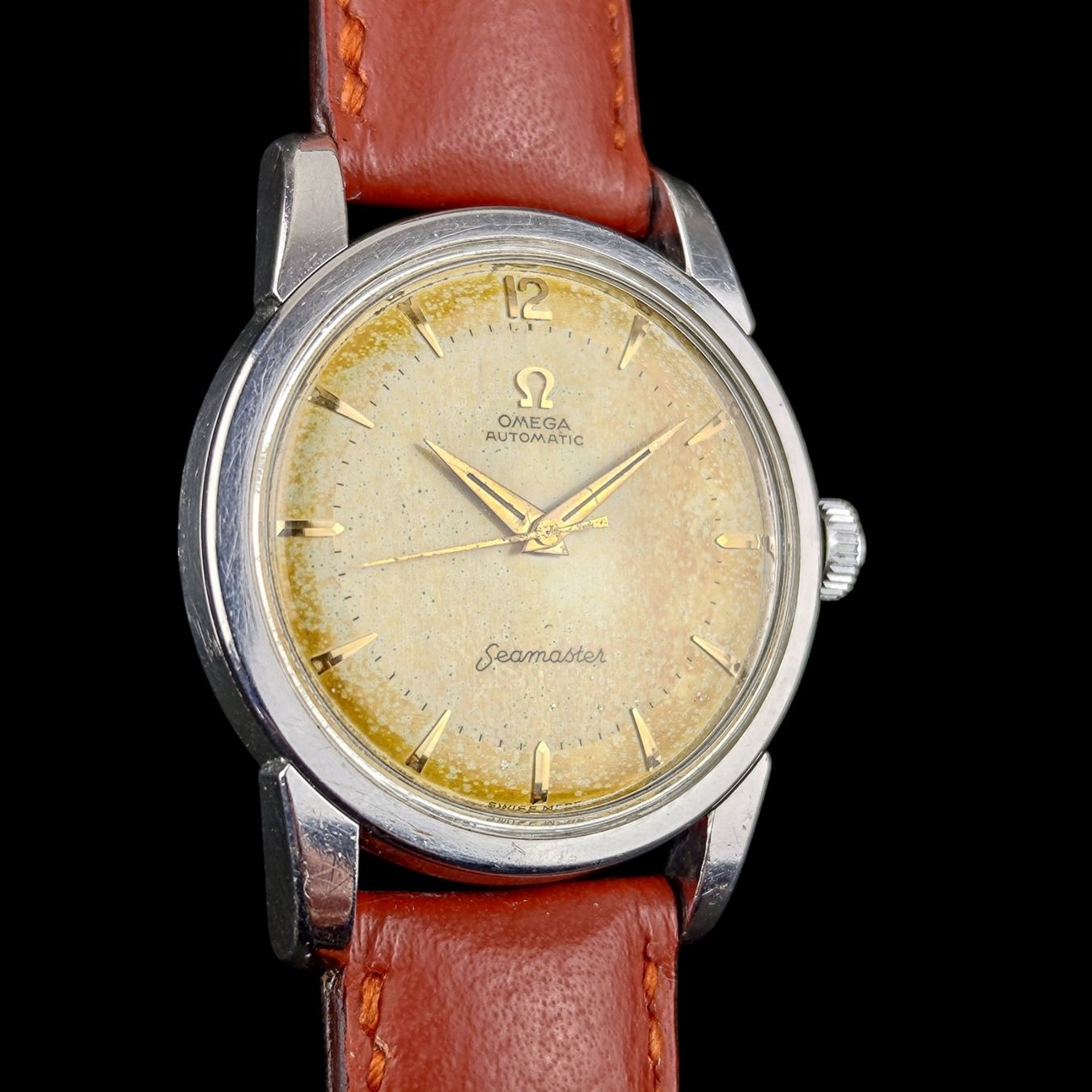 Omega Orologi: Omega Seamaster Automatic "bumper" de 1954 2767-9 SC Révisée – Usato da Ollon VS venduto da Astiegan 1