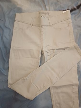Beige trousers