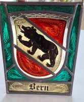 Bern Wappen Glasbild Fensterbild Vintage Glasscheibe Deko