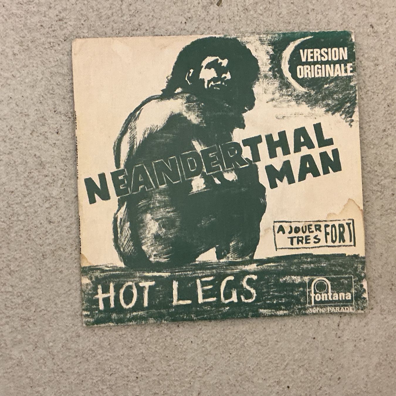 Dischi in vinile: Man Hot Legs Single - Neanderthal – Usato da Winterthur venduto da Tumko_7_Vinyl