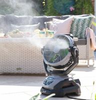 EGO Akku-Ventilator 25 cm mit Sprühnebelfunktion im Kit