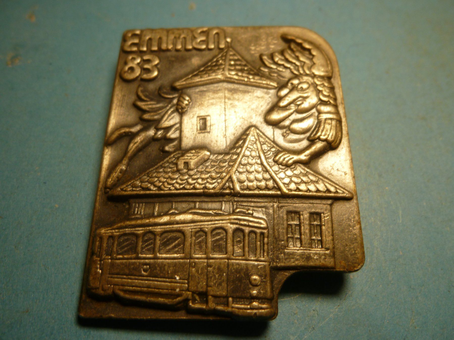 Plaketten & Abzeichen: EMMEN 1983 SILBER – Gebraucht aus Ried (Muotathal) von Mandarin02