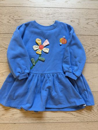 Next girls spring dress, size 4-5 years, flower design