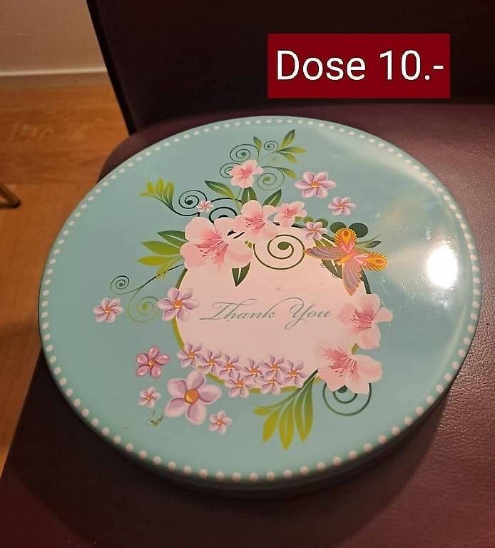 Zuckerdosen: Dose – Neu (gemäss Beschreibung) aus Beromünster von aniram90