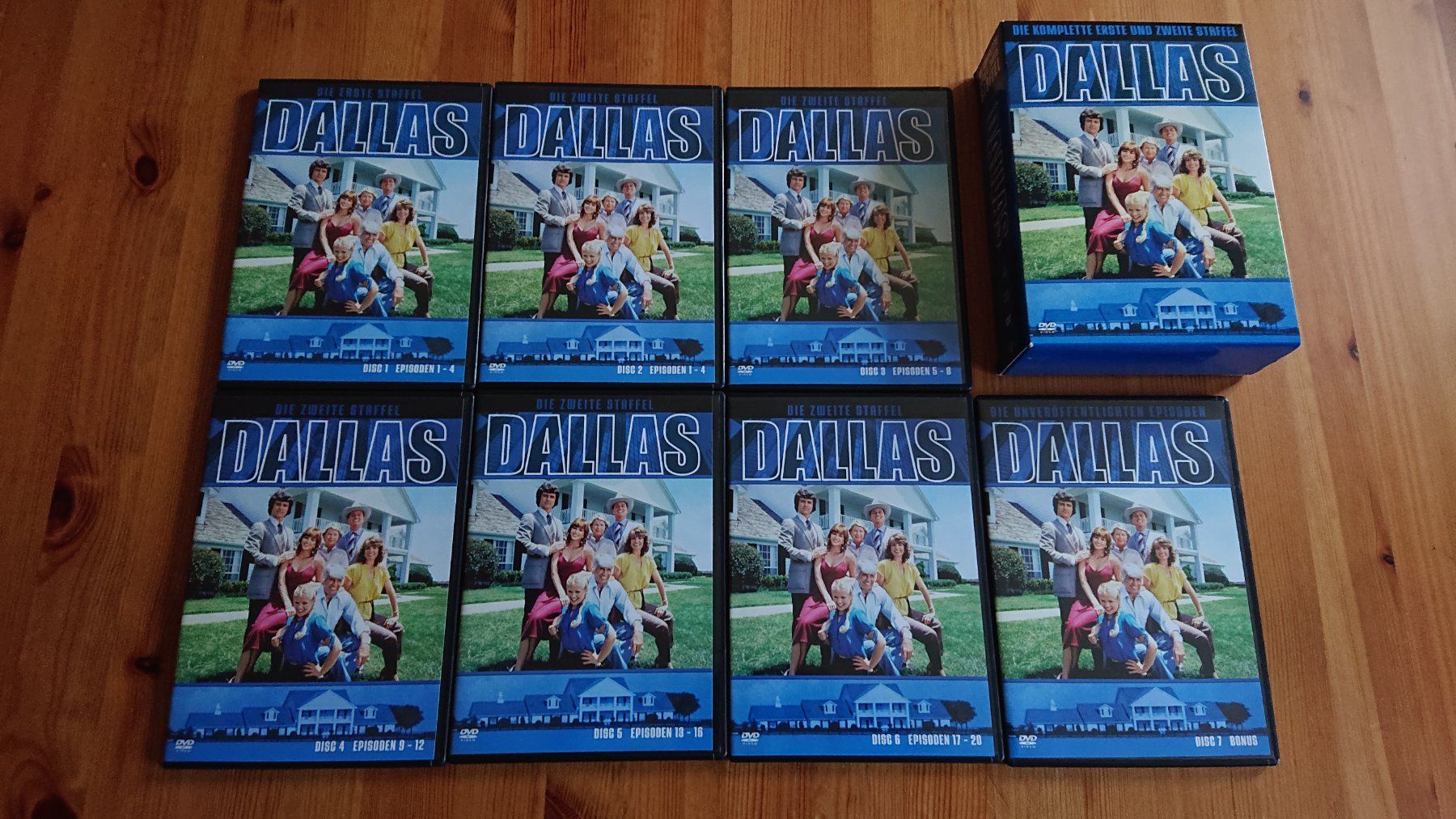 Tutti i DVDs: DALLAS Staffel 1 und 2 auf DVD – Usato da Wilderswil venduto da Exebub 6
