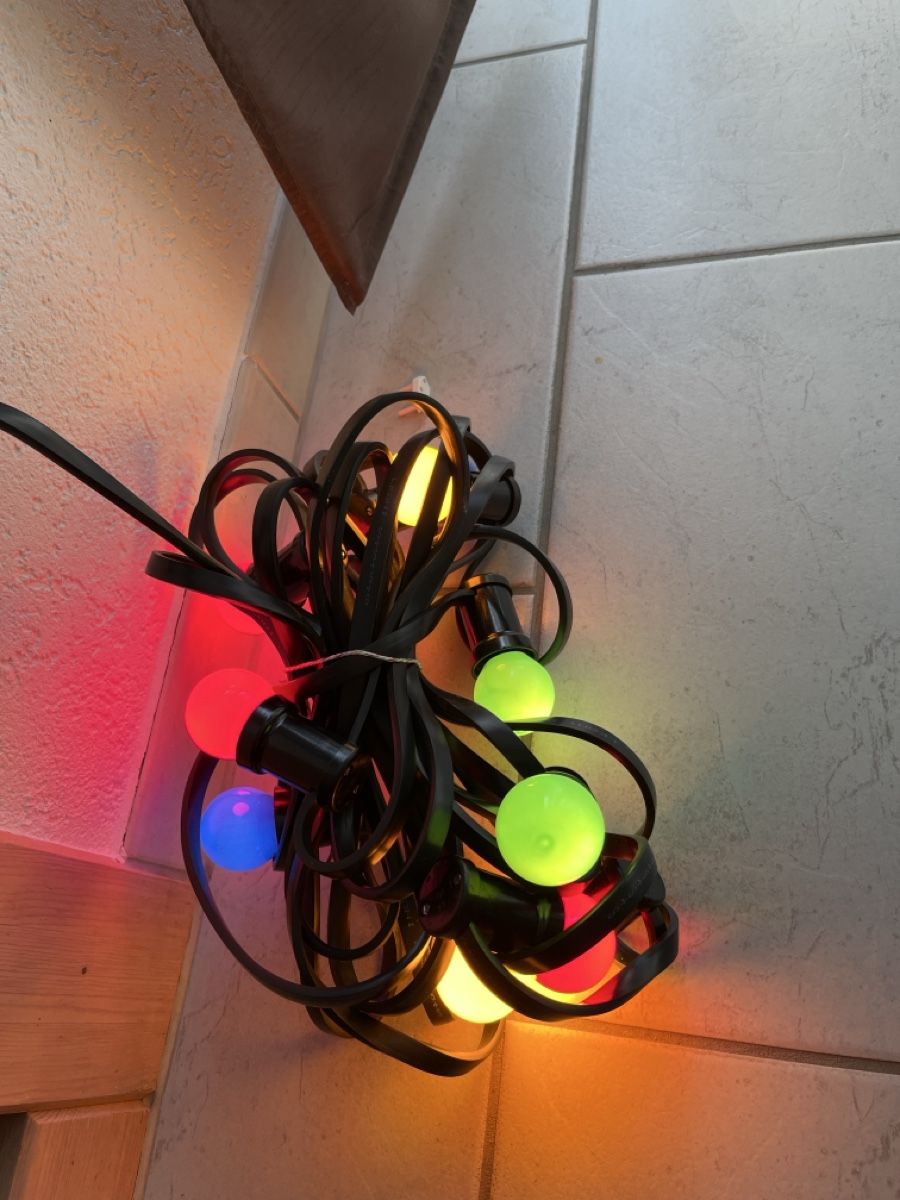 Ghirlande e barre luminose: Lichterkette – Usato da Niederwil AG venduto da Xirt65 1