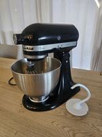 Küchenmaschine KitchenAid Classic schwarz mit Zubehör