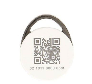 Portachiavi: QR-Code Schlüsselanhänger DORMAKABA LEGIC advant – Nuovo e nell'imballaggio originale da Amriswil venduto da FMS-8580