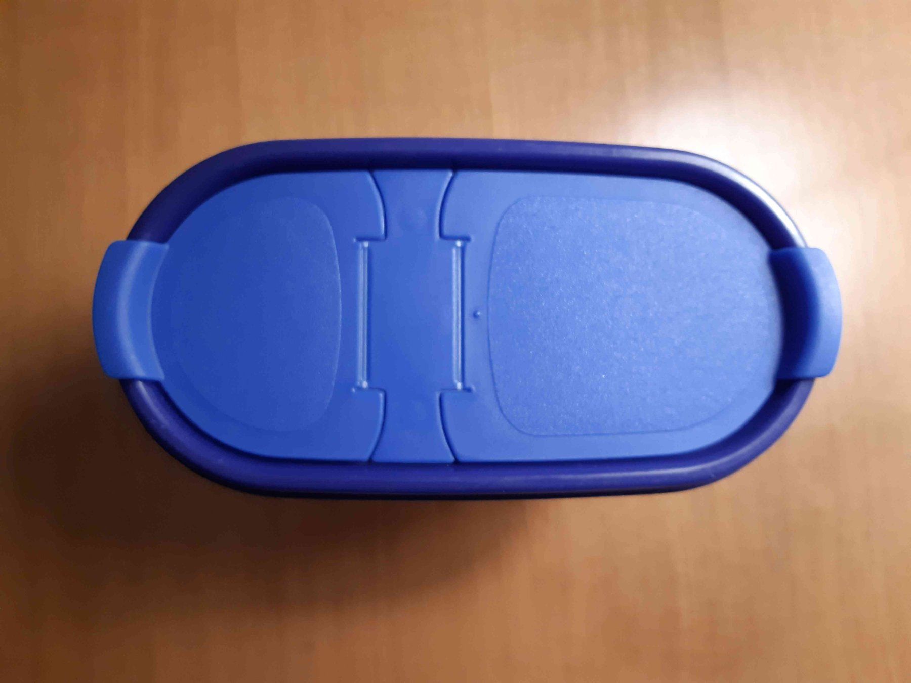 Tupperware Behälter & Ähnliches: Tupperware Vorratsdose blau transparent – Gebraucht aus Windisch von Re_ 1