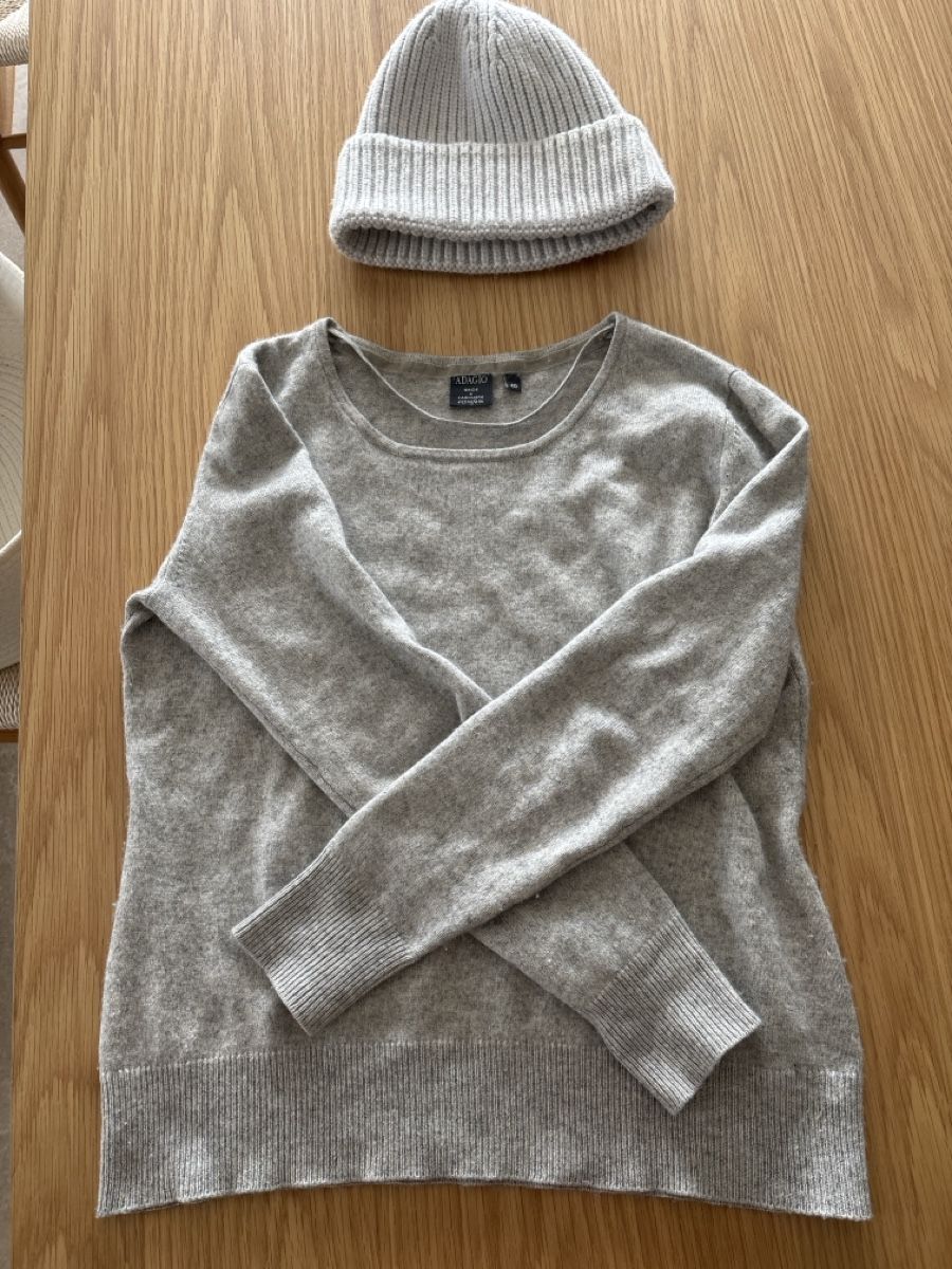 Maglioni & Felpe: Kaschmir Seide Pullover Adagio grau 34- 36 – Usato da Zürich venduto da car_9sdb 2