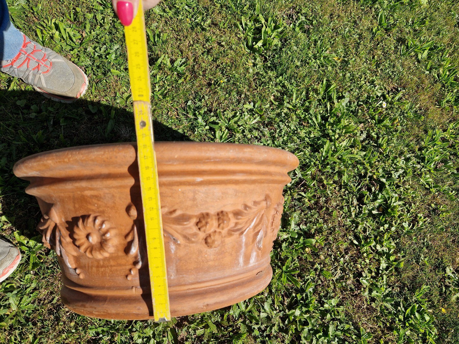 Vasi per fiori: Blumen Schale aus Ton Cent – Usato da Niederbipp venduto da Trude04 4
