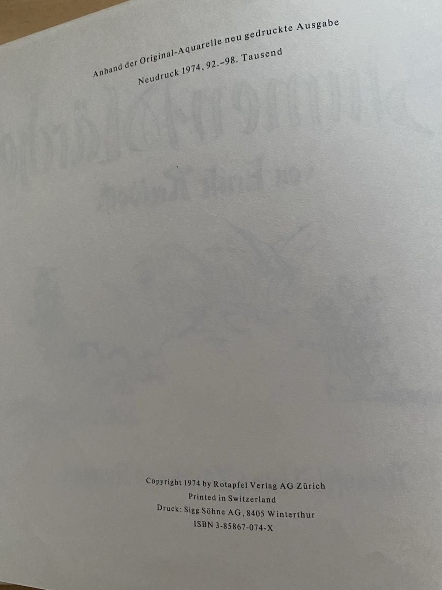 Libri: Blumen-Märchen - Ernst Kreidolf – Usato da Schwarzenburg venduto da Michellu 2