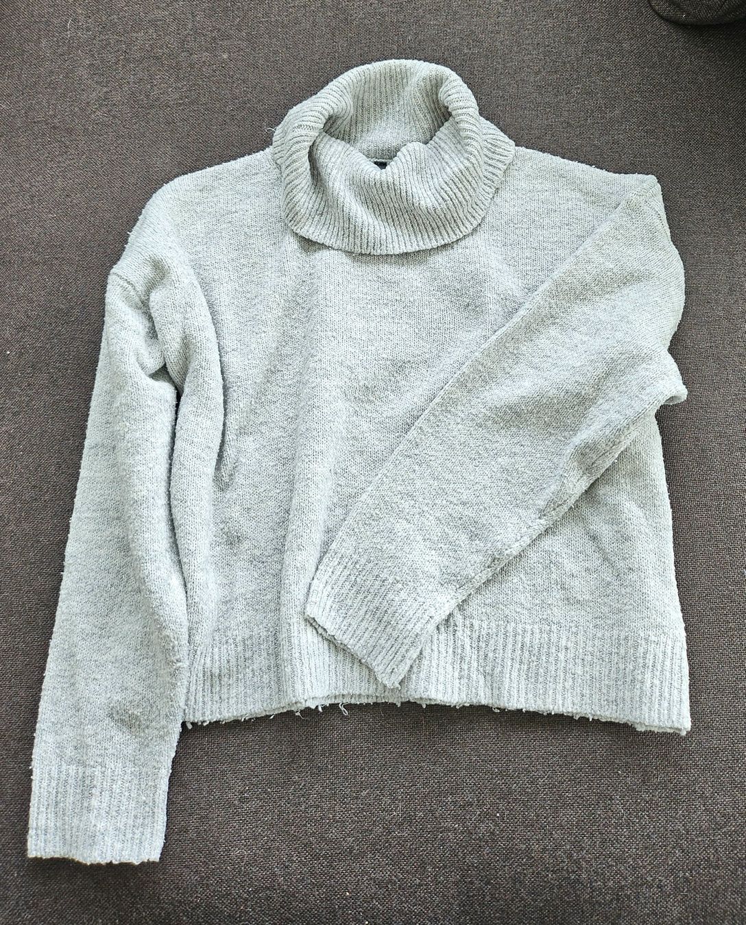 Maglioni & Felpe: Pullover Strick/kurz/Rollkragen Grobstrick Chicorée,Gr.L – Usato da Siblingen venduto da Vany_McDougall 1