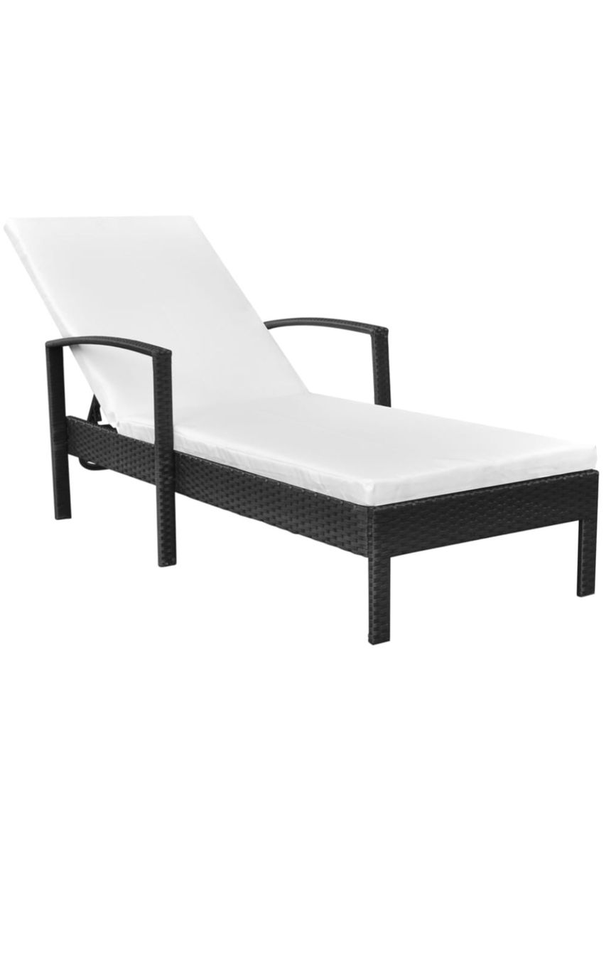Sedie a sdraio: Black long chair – Nuovo (secondo la descrizione) da Zürich venduto da khriw 1