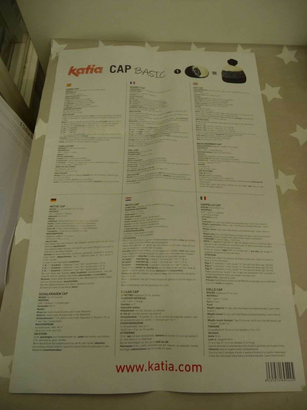Laine: 1 Katia Cap Basic Wolle inkl. Anleitung – D'occasion à Rafz par Powacaddy 6