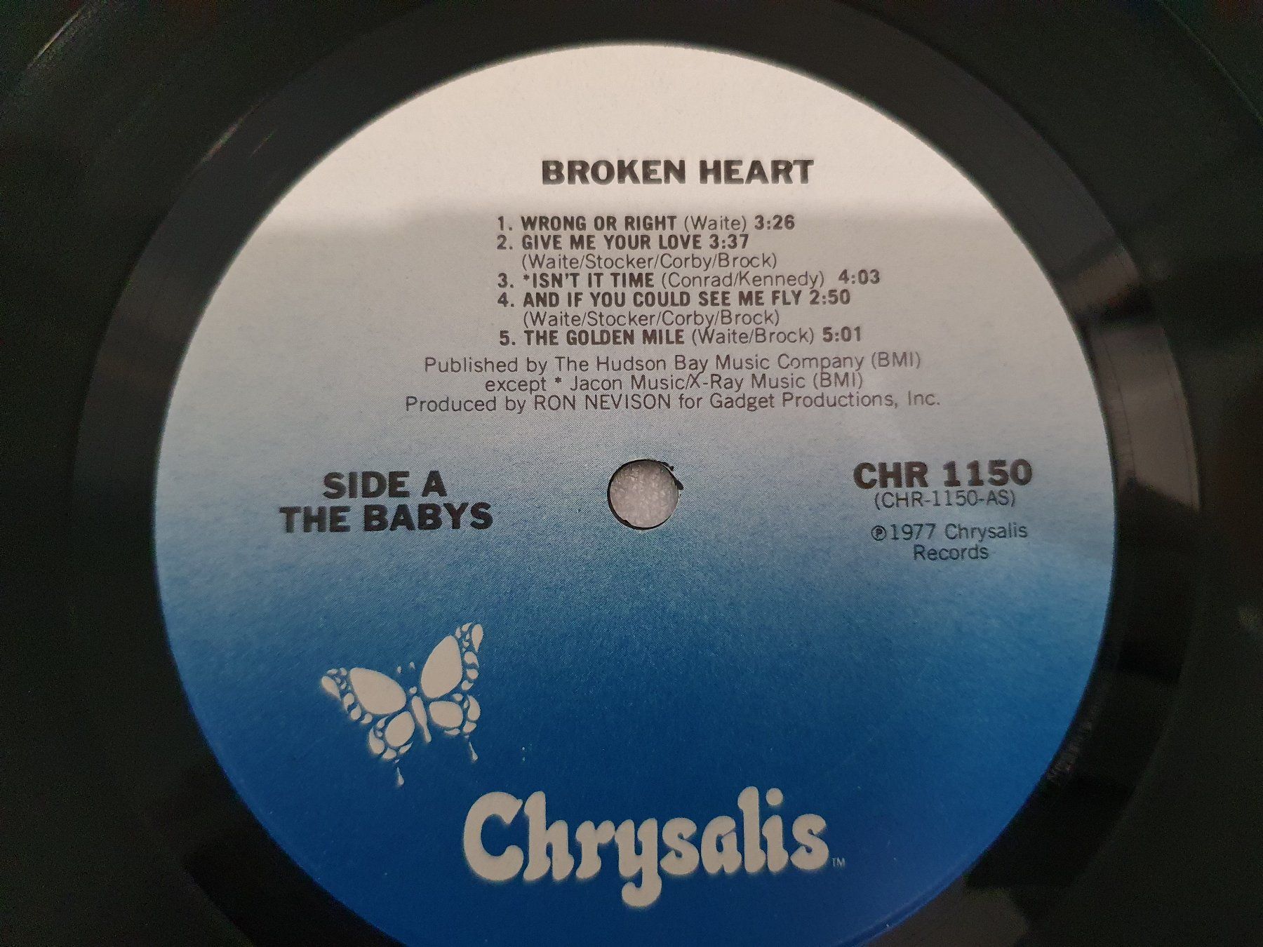 Schallplatten: The Babys – Broken Heart – Gebraucht aus Uster von Vinyl-Leidenschaft 4