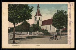 AK Utzenstorf, Partie bei der Kirche