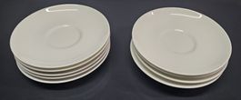 Wedgwood England Bone China Untertasse, 10 Stück, Top!