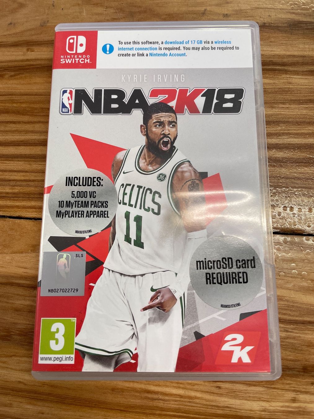 Nintendo Giochi: NBA 2k18 nintendo switch – Usato da Bellelay venduto da tif_xh6r