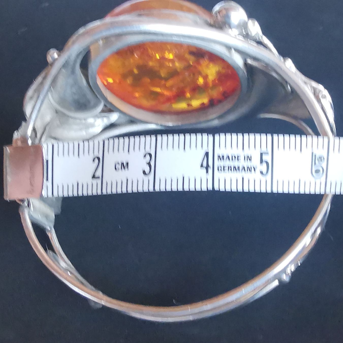 Bracciali & Braccialetti: Bernstein-Set /Armspange Anhänger mit Kette – Usato da Uetendorf venduto da Timo2022 1